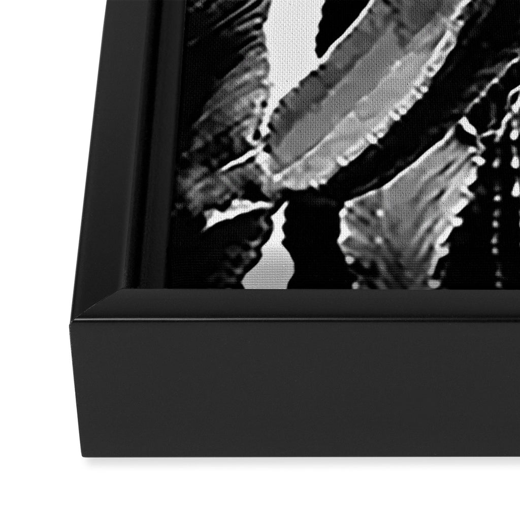 Boho Cactus Framed Canvas Print Gallery Image 3