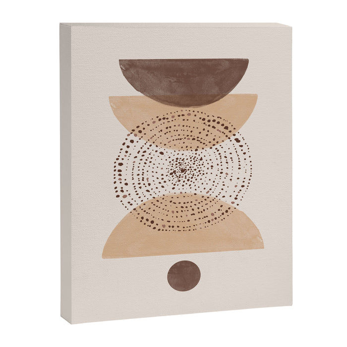 Boho Minimalistic Art Canvas Print Gallery Image 1