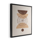 Boho Minimalistic Art Framed Canvas Print Gallery Image 2