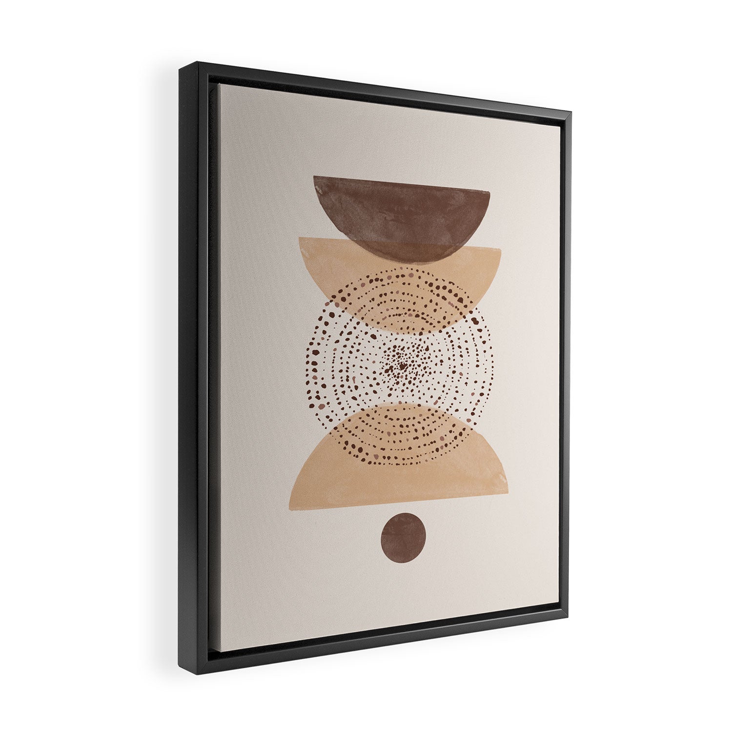 Boho Minimalistic Art Framed Canvas Print Gallery Image 2