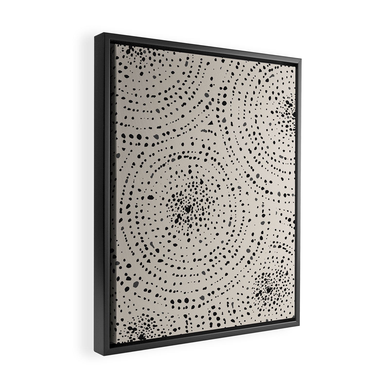 Boho Pattern Minimalistic Decor Framed Canvas Print Gallery Image 2