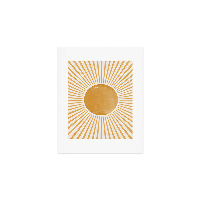 Boho Sun Art Print Gallery Image 1