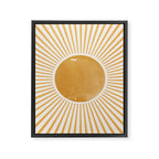 Boho Sun Framed Canvas Print Gallery Image 6