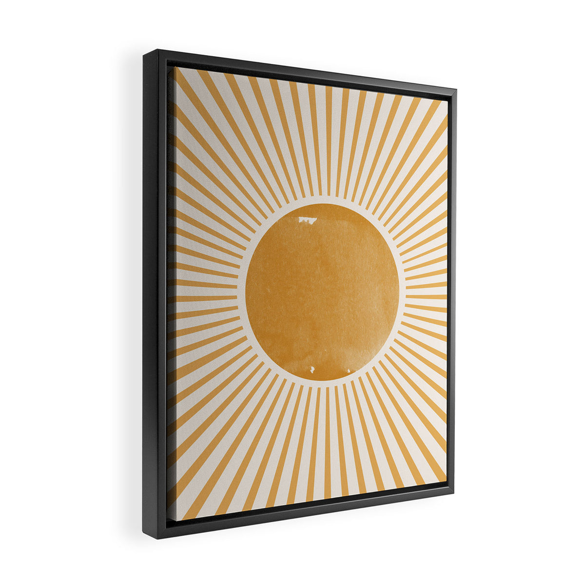 Boho Sun Framed Canvas Print Gallery Image 2