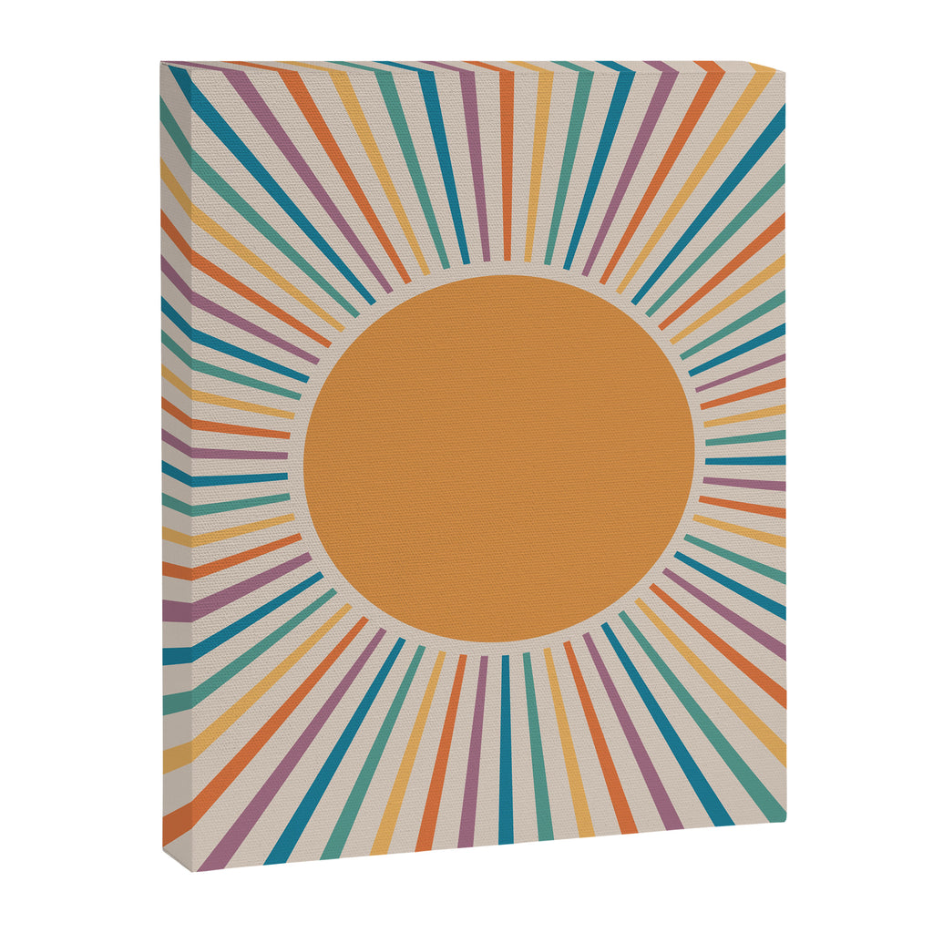 Boho Sun Canvas Print Gallery Image 6