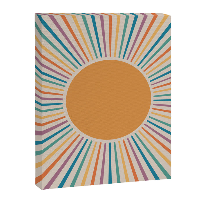 Boho Sun Canvas Print Gallery Image 1