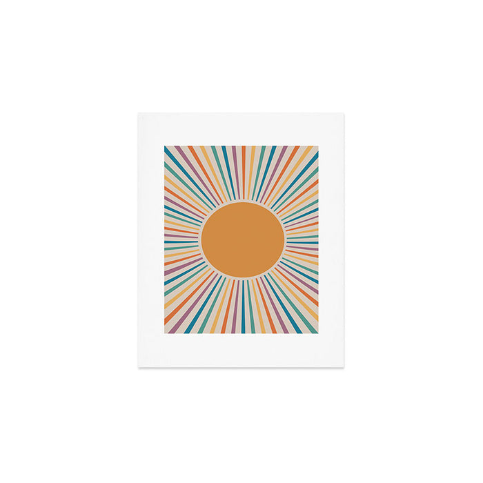 Boho Sun Art Print Gallery Image 1