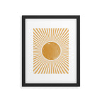 Boho Sun Framed Art Print Gallery Image 4