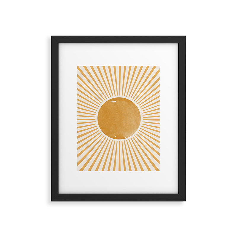 Boho Sun Framed Art Print Gallery Image 4