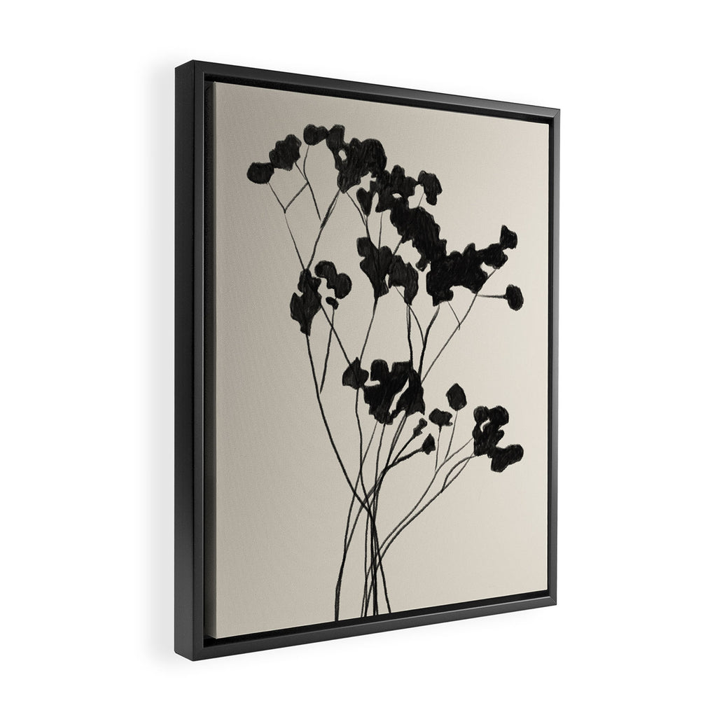 Botanical Calm Framed Canvas Print Gallery Image 2