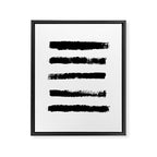 Brush stroke No.2 Framed Canvas Print Gallery Image 6