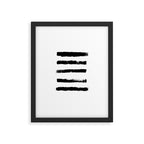 Brush stroke No.2 Framed Art Print Gallery Image 4