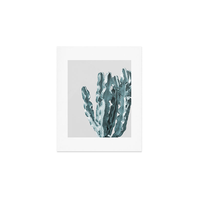 Cacti in Blue Art Print Gallery Image 1