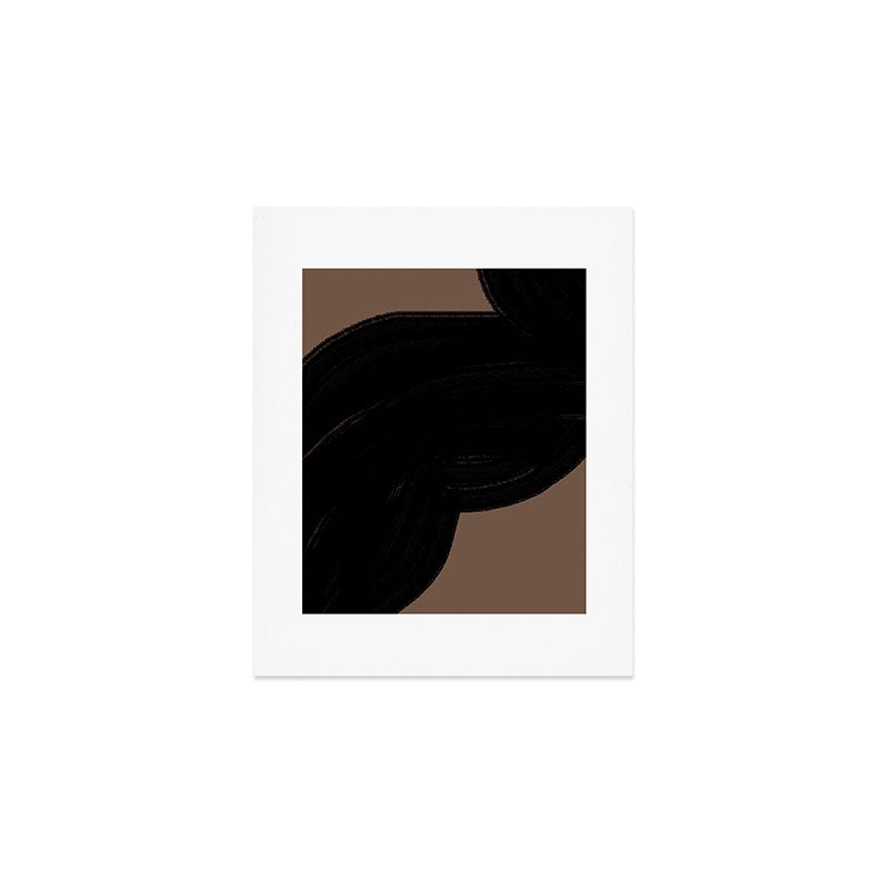 Contemporary Abstract Shape Art Print Gallery Image 1