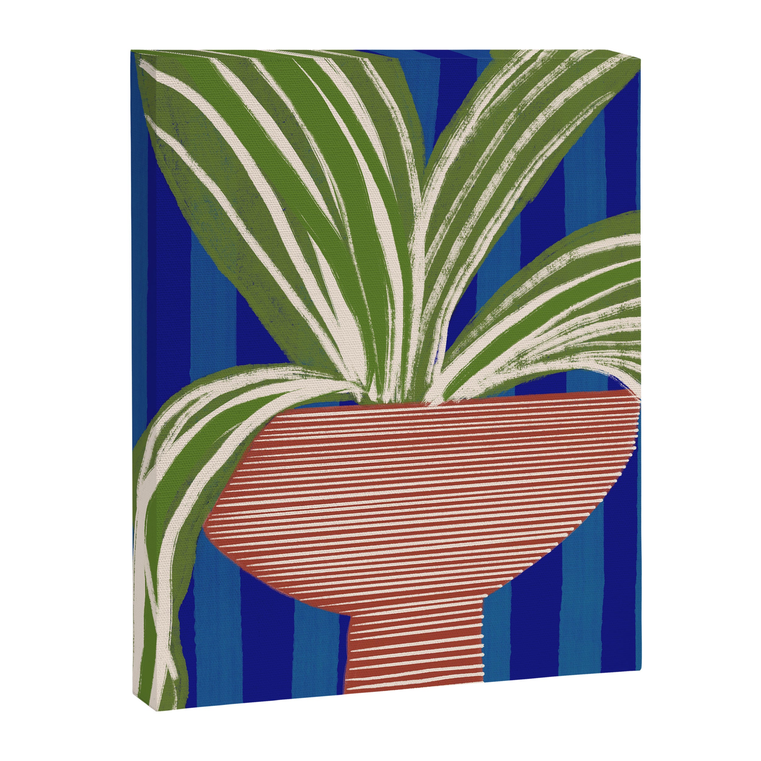 Contemporary Flower Design Canvas Print Gallery Image 6