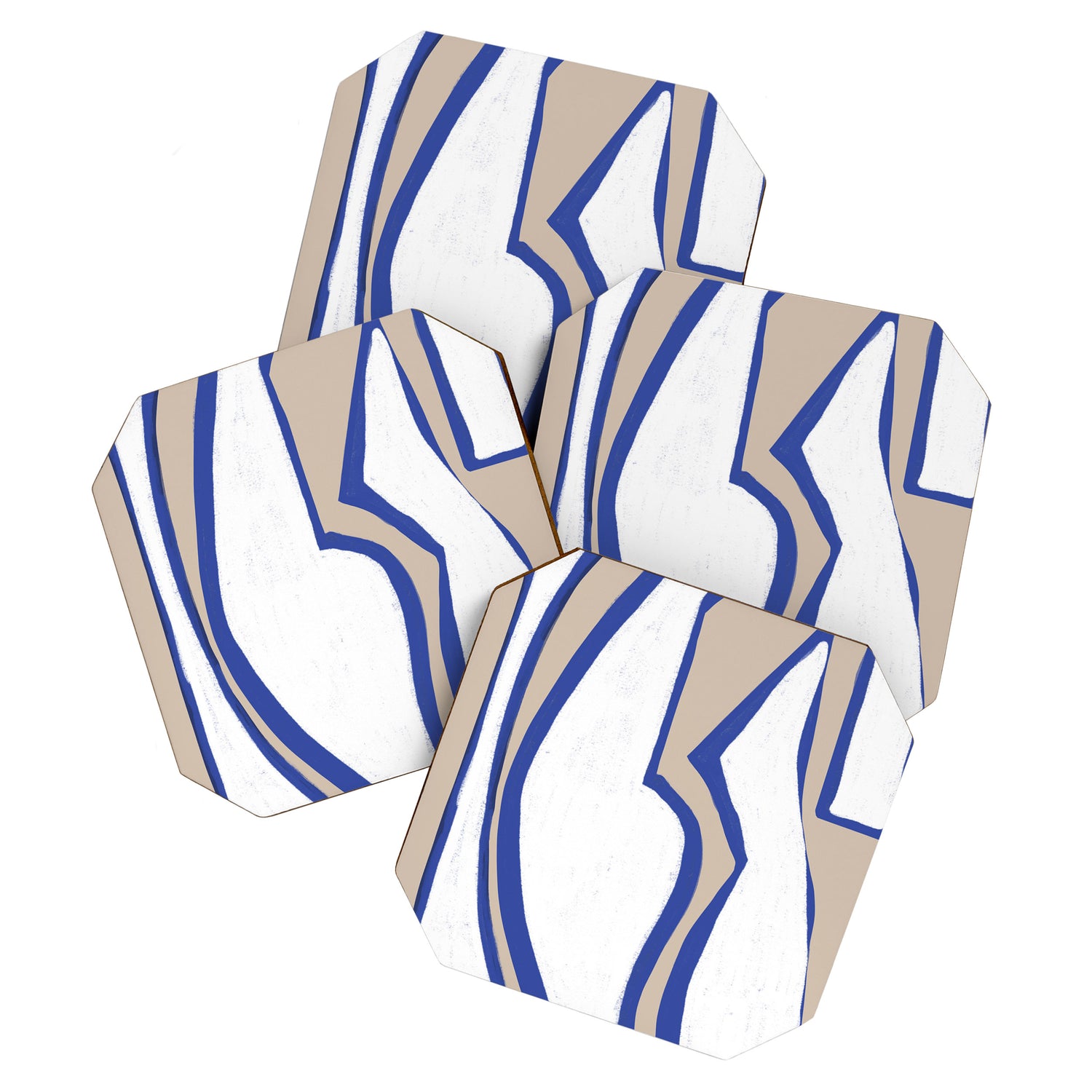 Contemporary Shape Objects Coaster Gallery Image 1