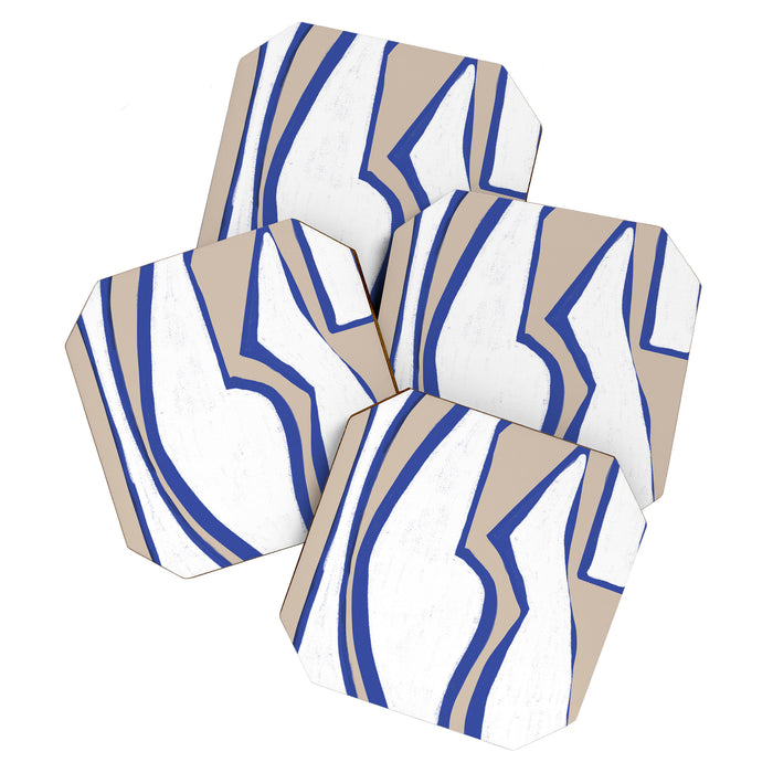 Contemporary Shape Objects Coaster Gallery Image 1