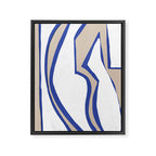 Contemporary Shape Objects Framed Canvas Print Gallery Image 6