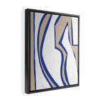 Contemporary Shape Objects Framed Canvas Print Gallery Image 2