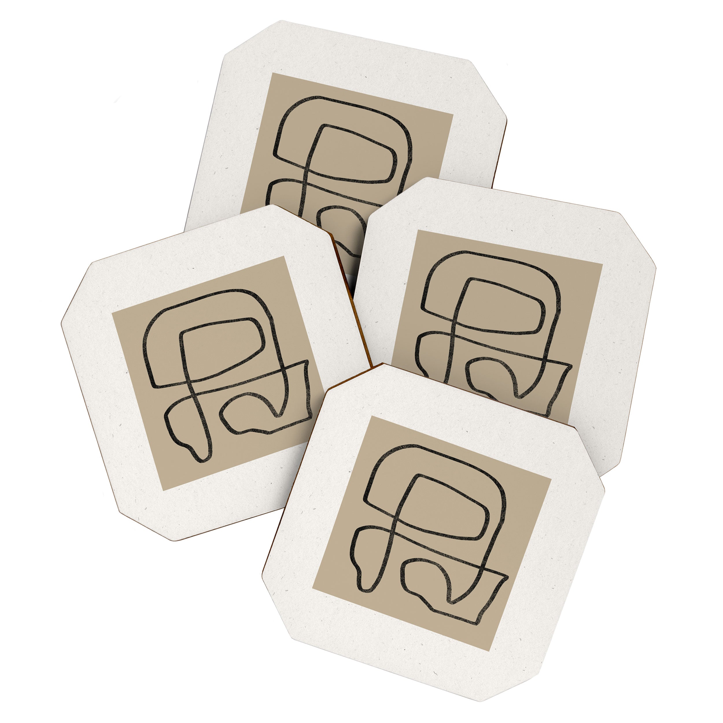 Curved Labyrinth Coaster Gallery Image 1