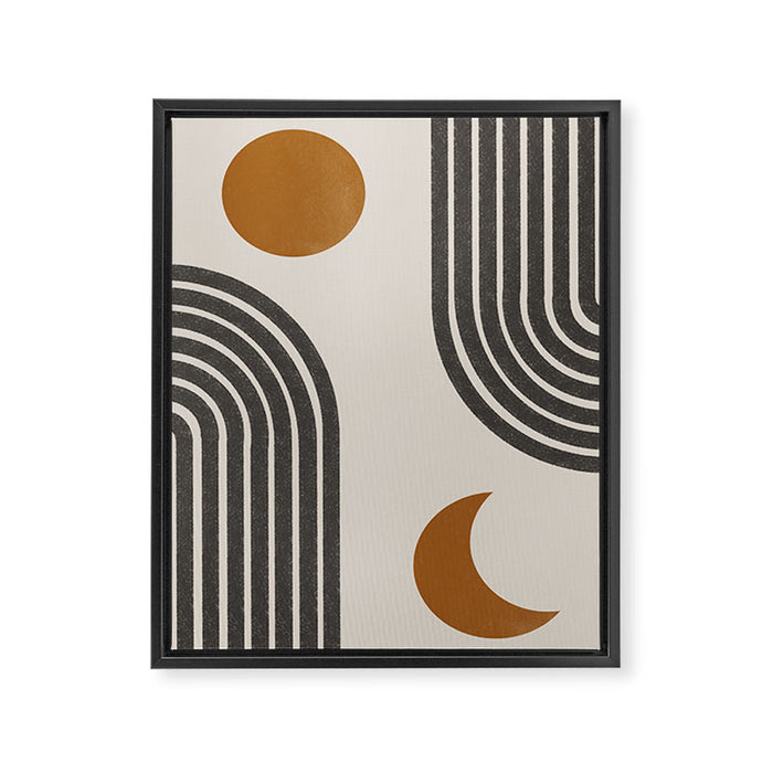 Day and Night Framed Canvas Print Gallery Image 1