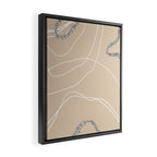 Desert Framed Canvas Print Gallery Image 2