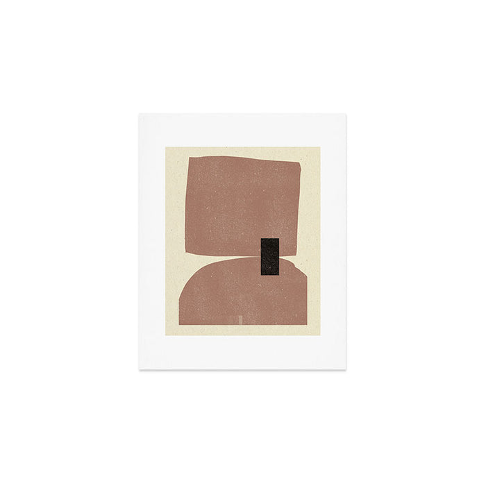 Desert Stone Collage Art Print Gallery Image 1