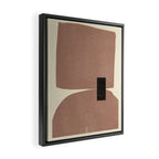 Desert Stone Collage Framed Canvas Print Gallery Image 2