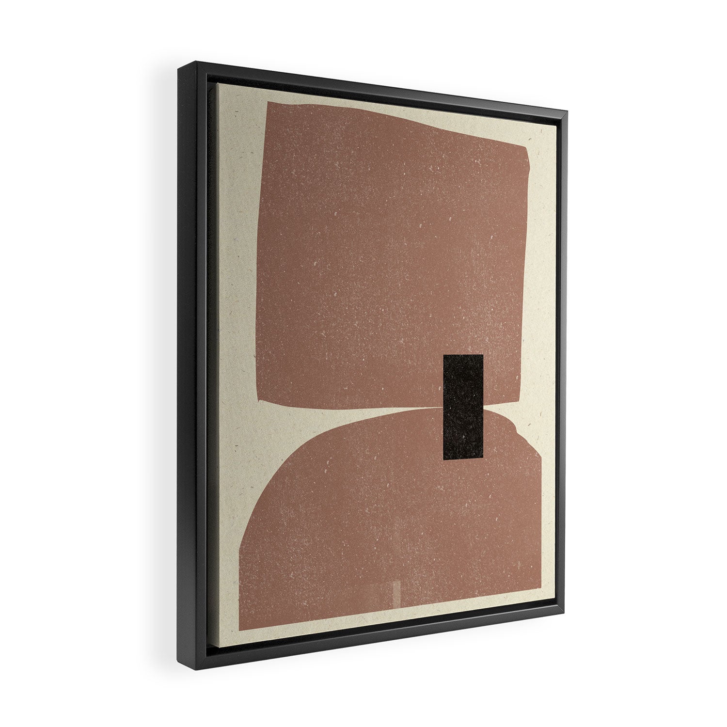 Desert Stone Collage Framed Canvas Print Gallery Image 2