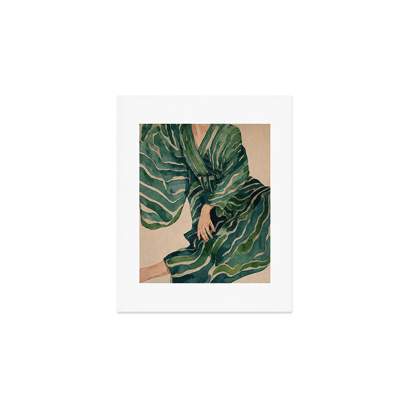 Figurative Illustration Woman Art Print