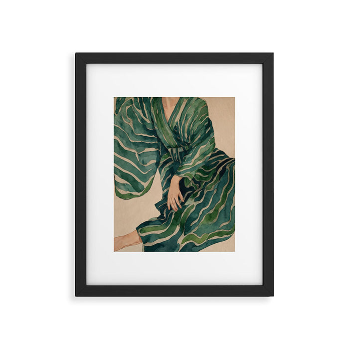 Figurative Illustration Woman Framed Art Print Gallery Image 1