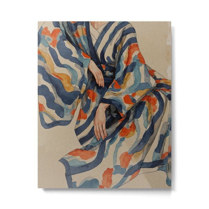 Figurative Woman No 2 Metal Print Gallery Image 1