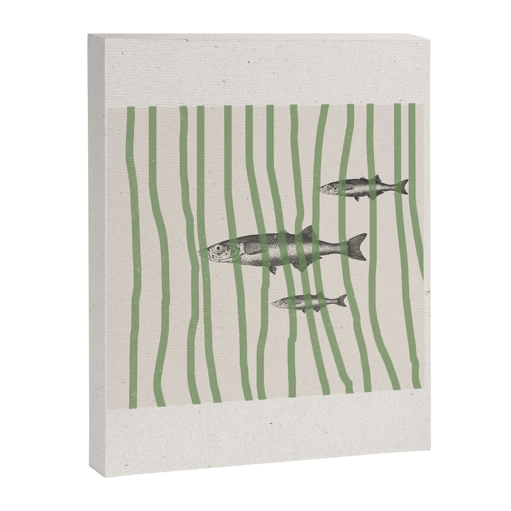 Fish in the grass Canvas Print Gallery Image 8