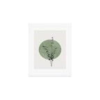 Flowers And Green Moon Art Print Gallery Image 1