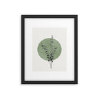 Flowers And Green Moon Framed Art Print Gallery Image 5