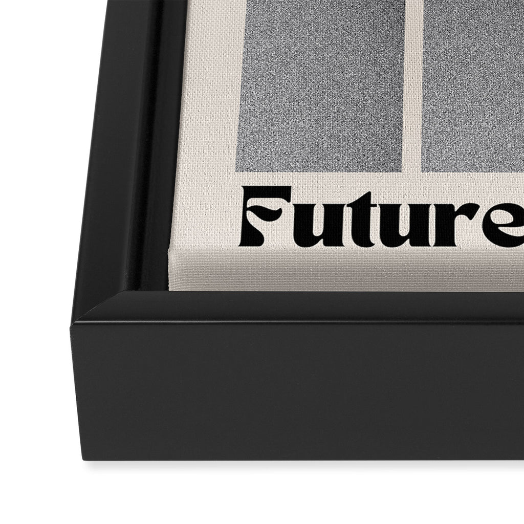 Future Noir Framed Canvas Print Gallery Image 3