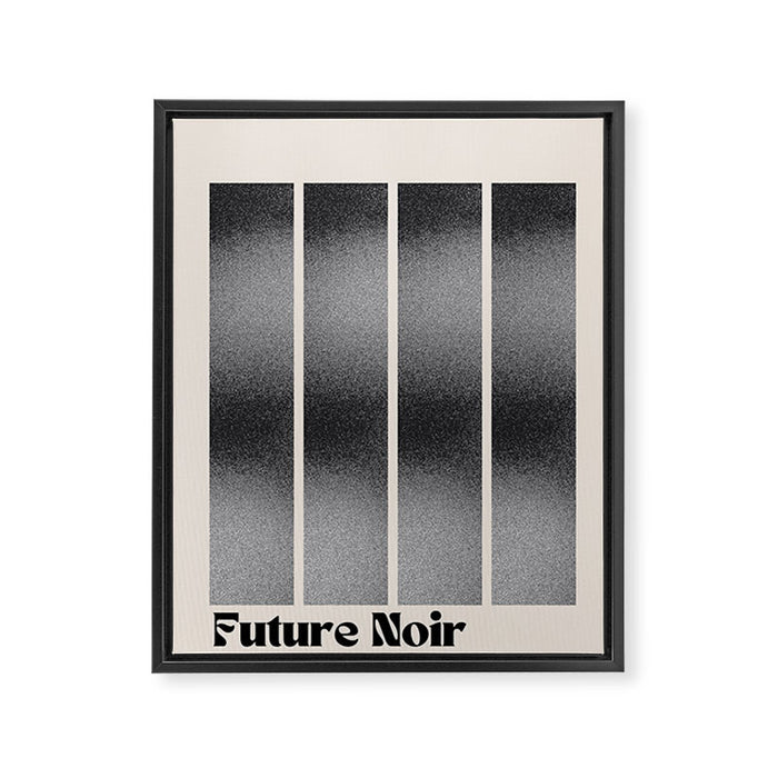Future Noir Framed Canvas Print Gallery Image 1