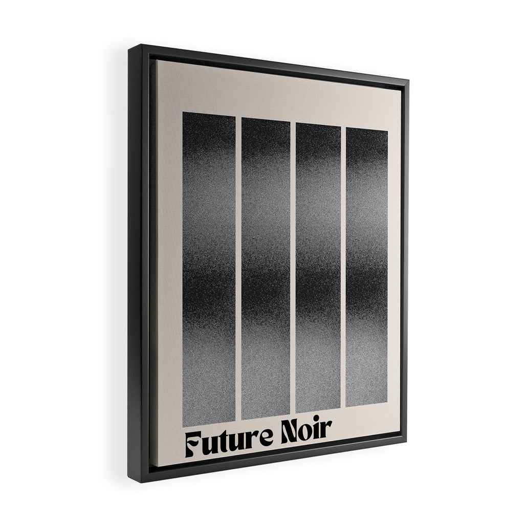 Future Noir Framed Canvas Print Gallery Image 2