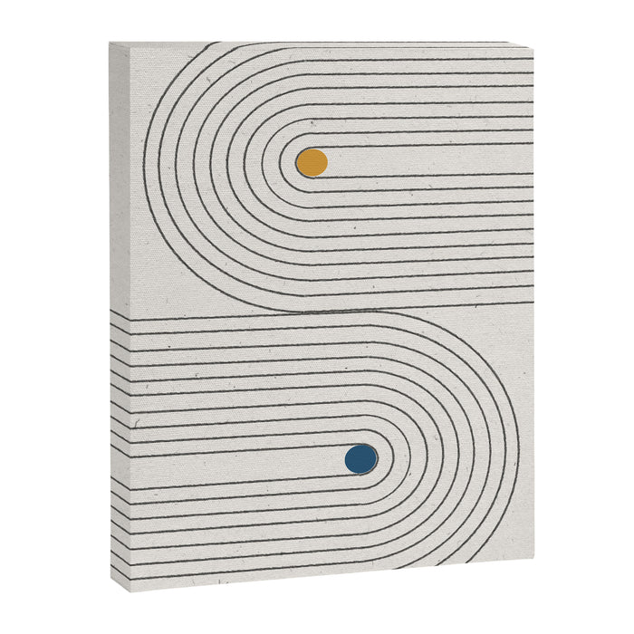 Geo BALANCE Canvas Print Gallery Image 1