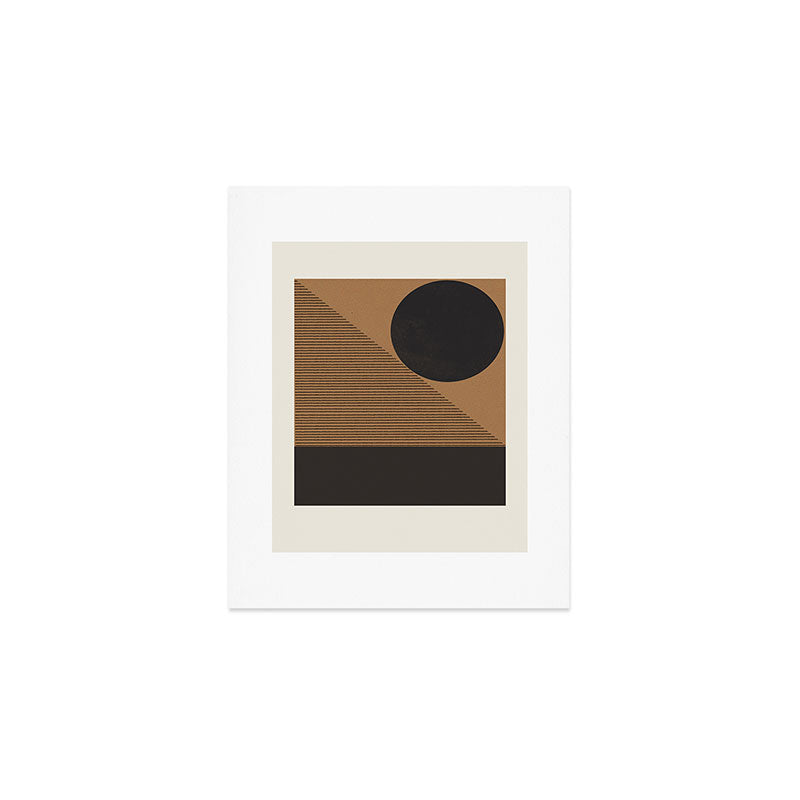 Geo Balance Block Art Print Gallery Image 1