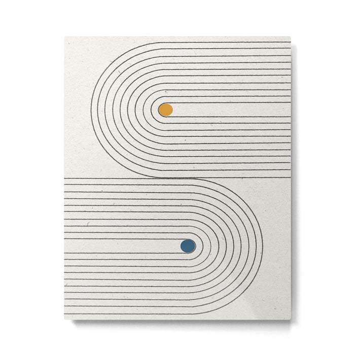Geo BALANCE Metal Print Gallery Image 1