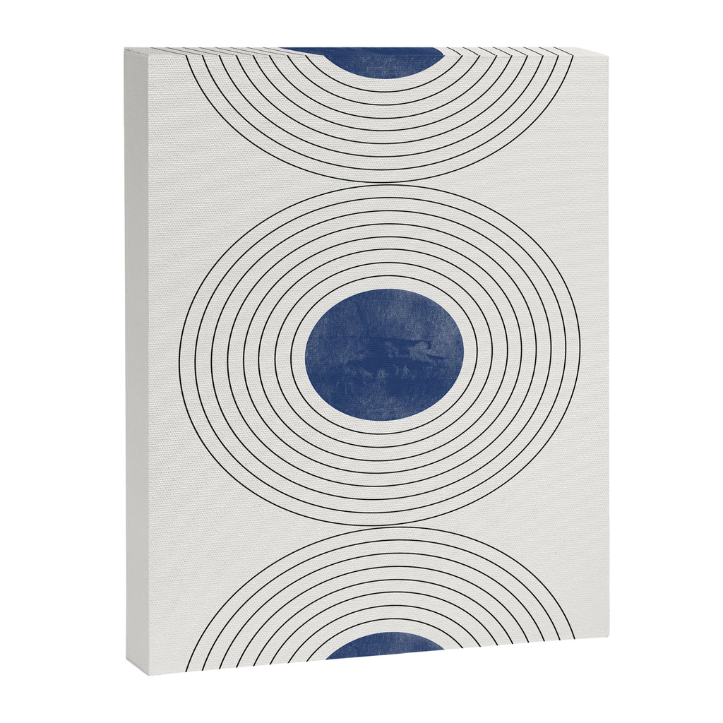 Geo Blue Balance Canvas Print Gallery Image 6