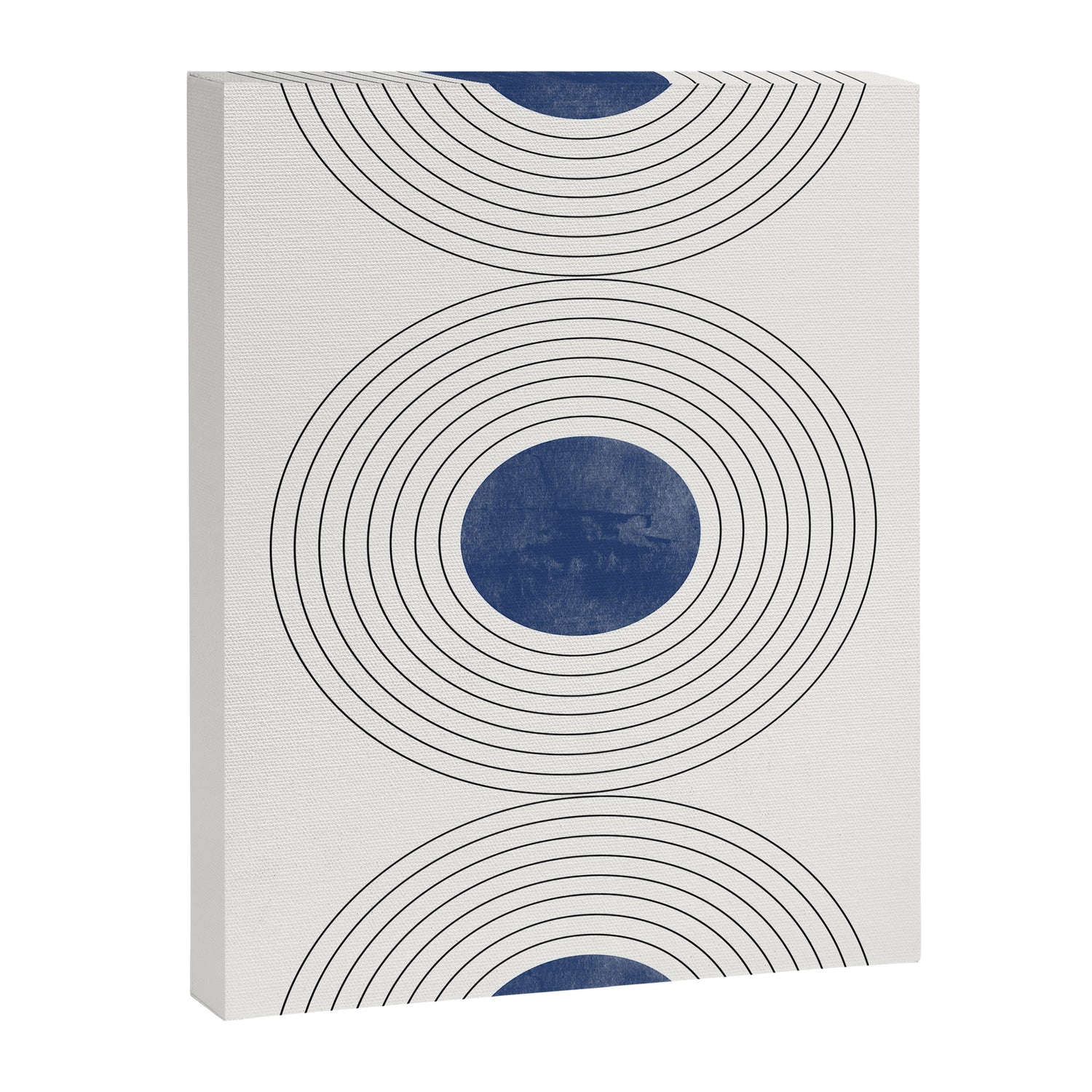 Geo Blue Balance Canvas Print Gallery Image 6