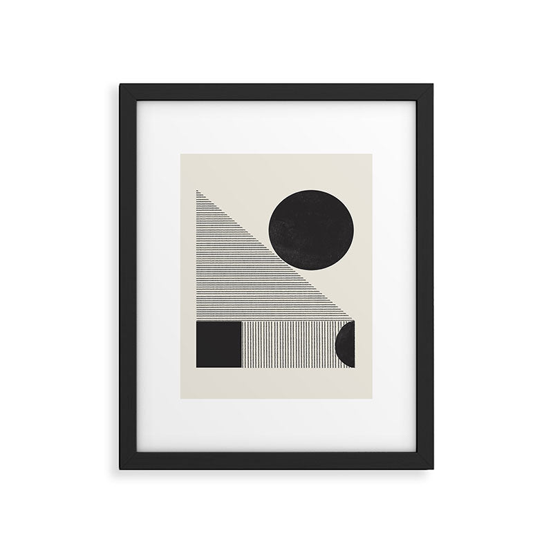 GEO Paper Composition Framed Art Print Gallery Image 5