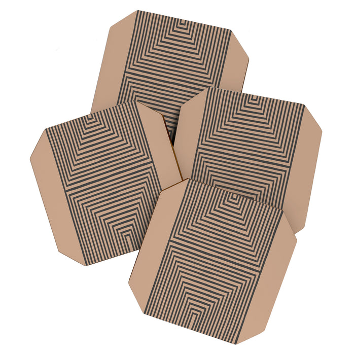 Geometric Art Coaster Gallery Image 1
