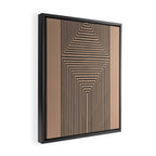 Geometric Art Framed Canvas Print Gallery Image 2