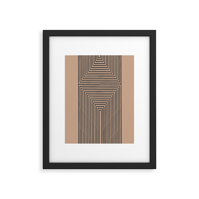 Geometric Art Framed Art Print Gallery Image 1
