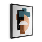 Geometric Composition Framed Canvas Print Gallery Image 2