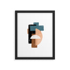Geometric Composition Framed Art Print Gallery Image 5
