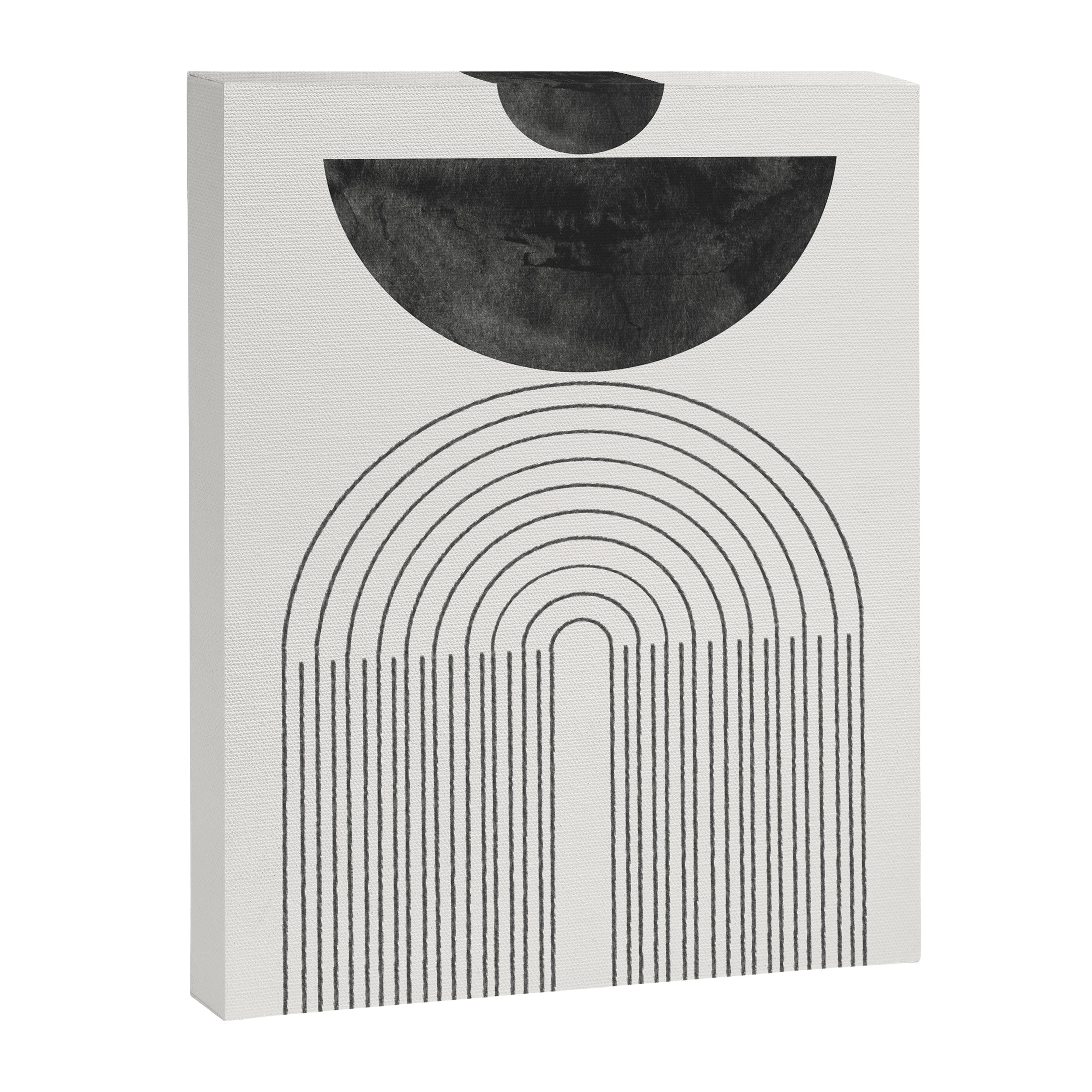 Geometric Minimal Shape Study No1. Canvas Print Gallery Image 6